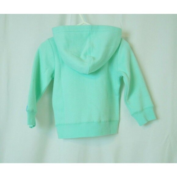 Okie Dokie Toddler Girl Pastel Green Unicorn Stay Magical Zip Up Sweater 18M - Picture 4 of 4